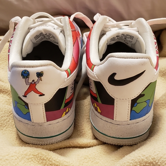 FINAL SALE Ruohan Wang Nike Air Force 1 size 6 Men's very good cond barely worn - Picture 4 of 16